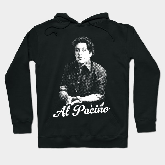 al pacino Half Tone Style Hoodie by podni cheear